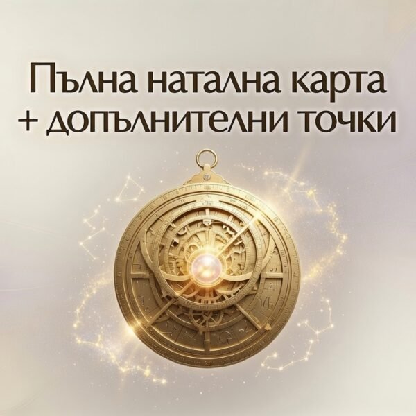Пълна натална карта + допълнителни точки