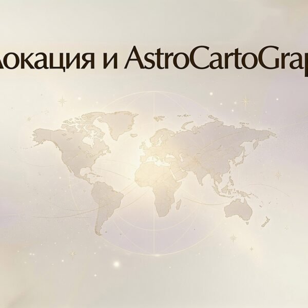 Релокация / Relocation Chart + AstroCartoGraphy