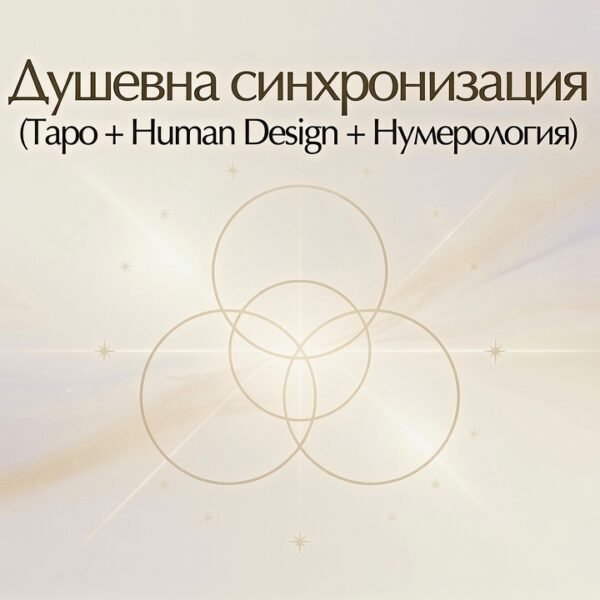 Душевна синхронизация (Таро + Human Design + Нумерология)