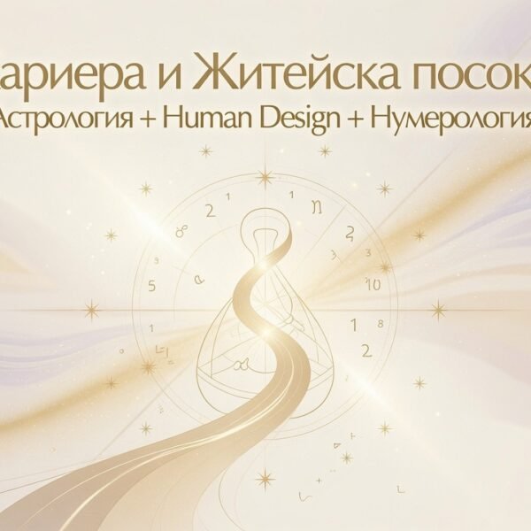 Кариера и Житейска посока (Астрология + Human Design + Нумерология)
