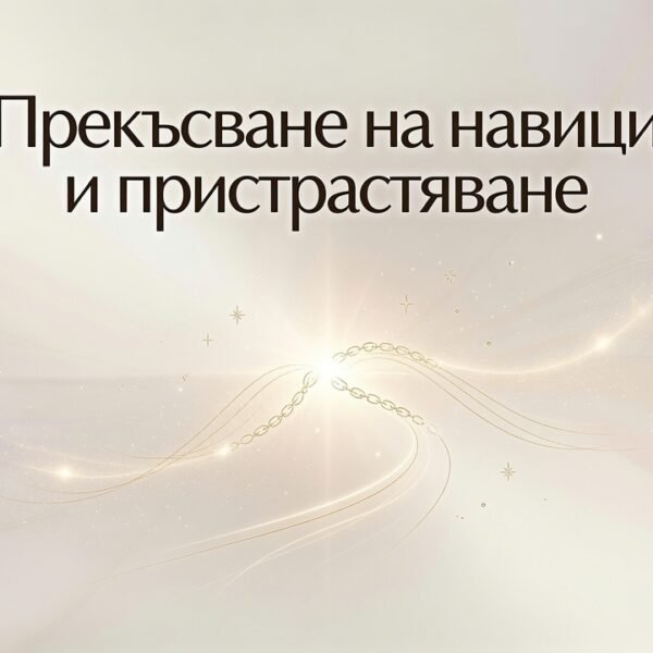 Прекъсване на навици и пристрастяване / Habit brake and addiction support